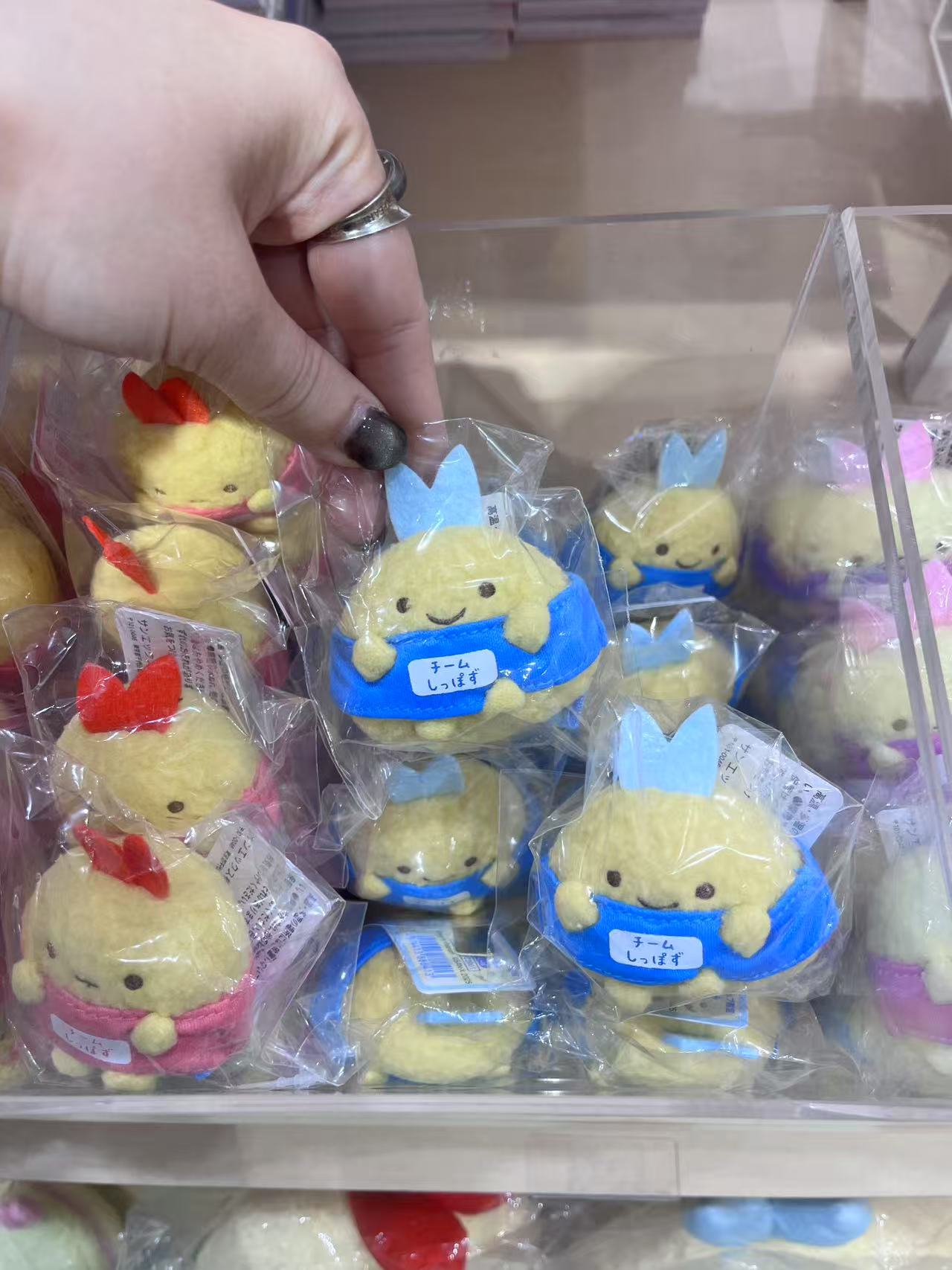 角落小伙伴 炸虾 蓝色