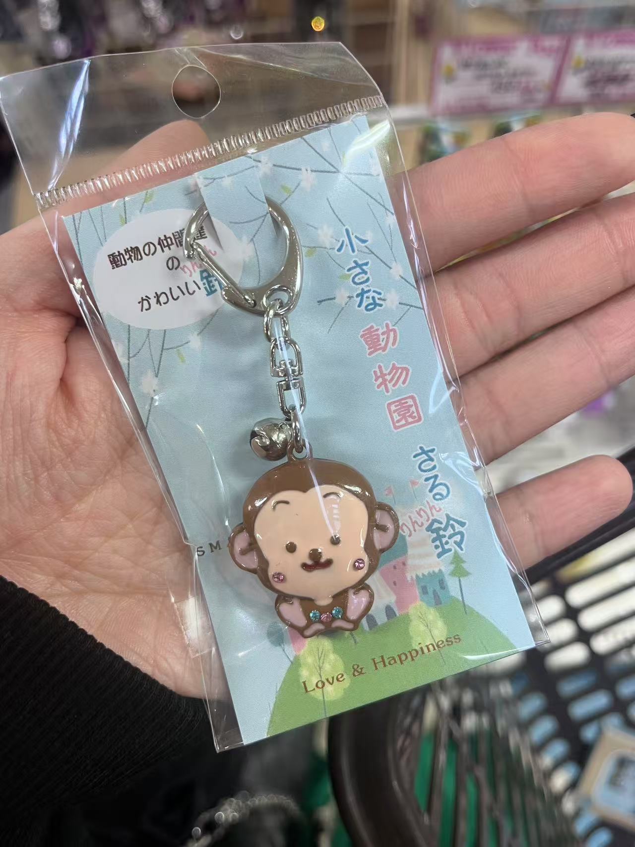 卡通猴子图案 铃铛