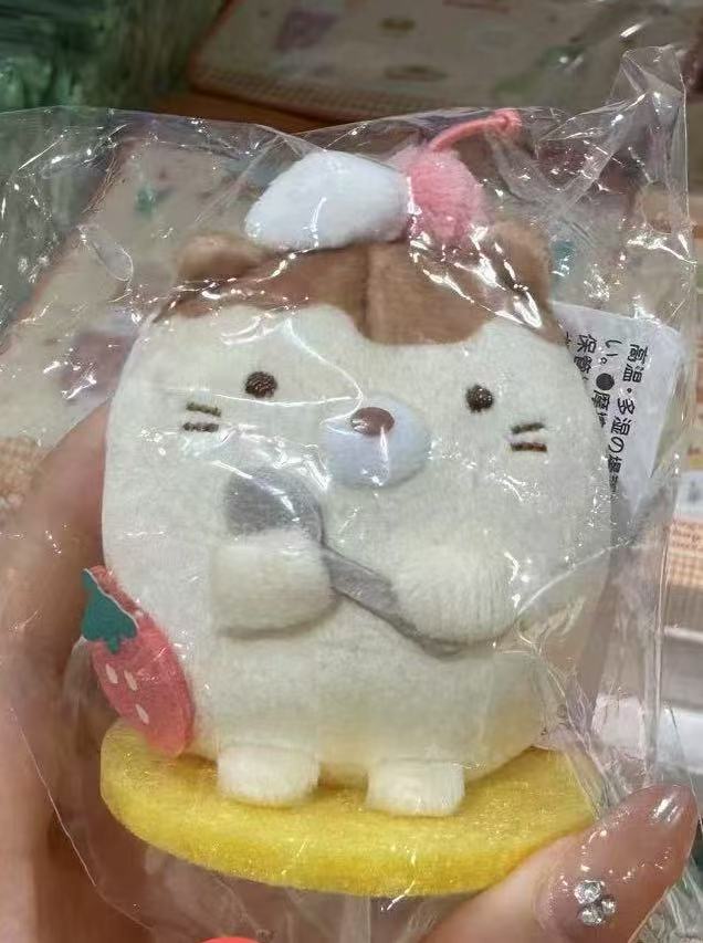 甜品猫玩偶