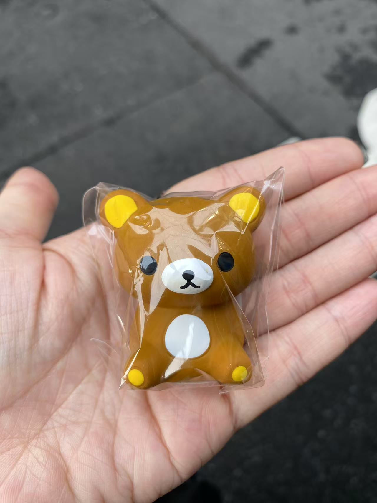 轻松熊棕色哥哥 陶瓷摆件 