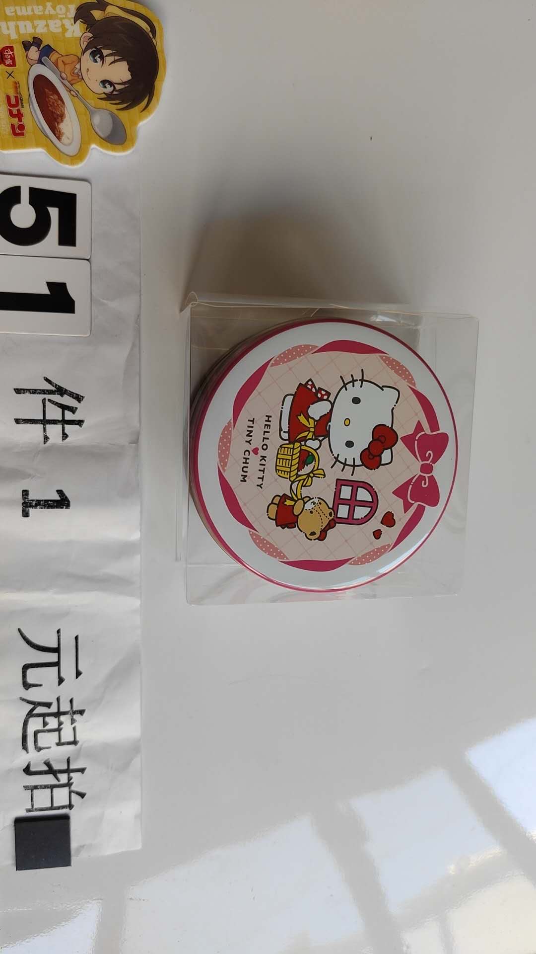 2659专拍 Kt圆形夹心饼干 