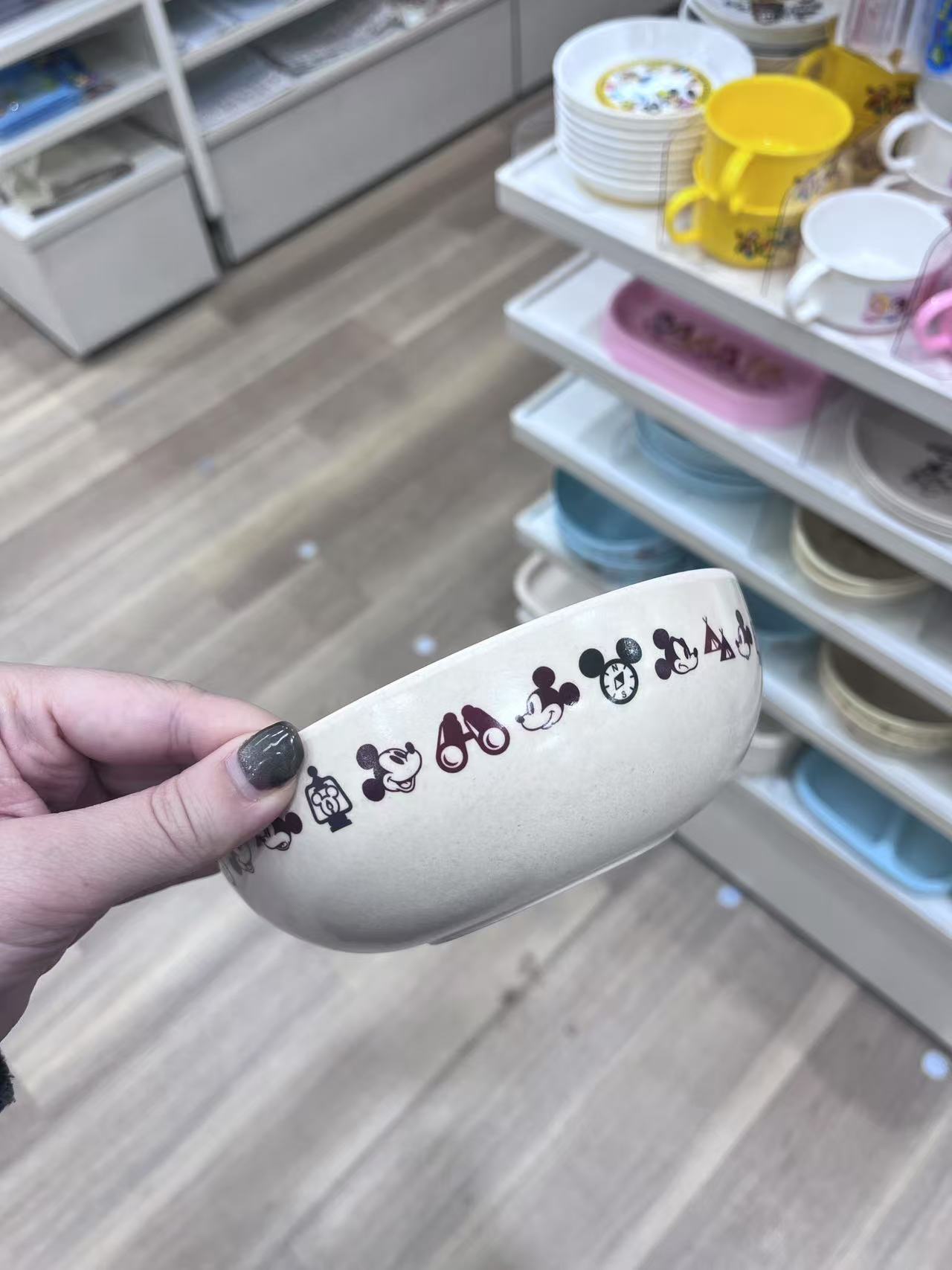 百元店黑老鼠碗