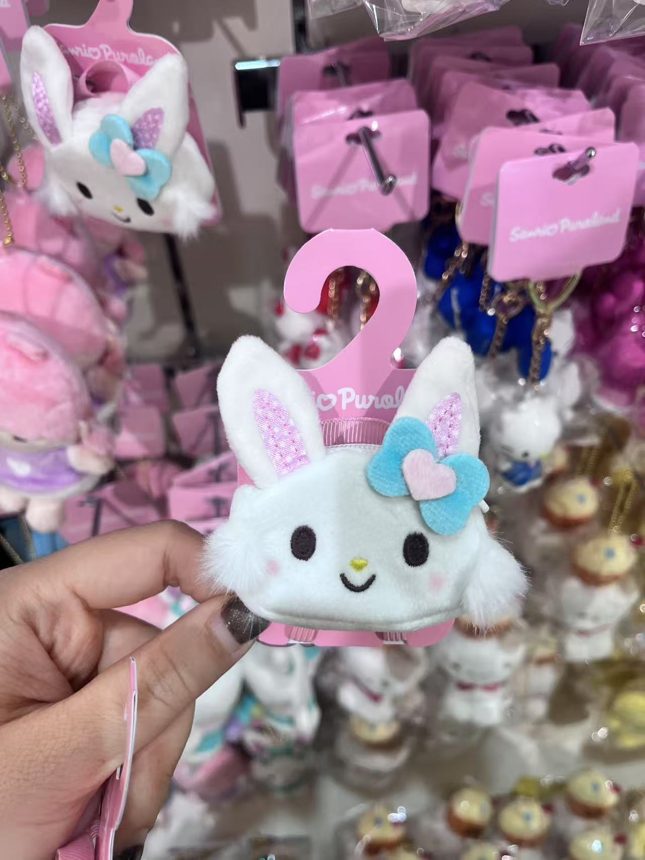 三丽鸥 小兔子玩偶书包挂件