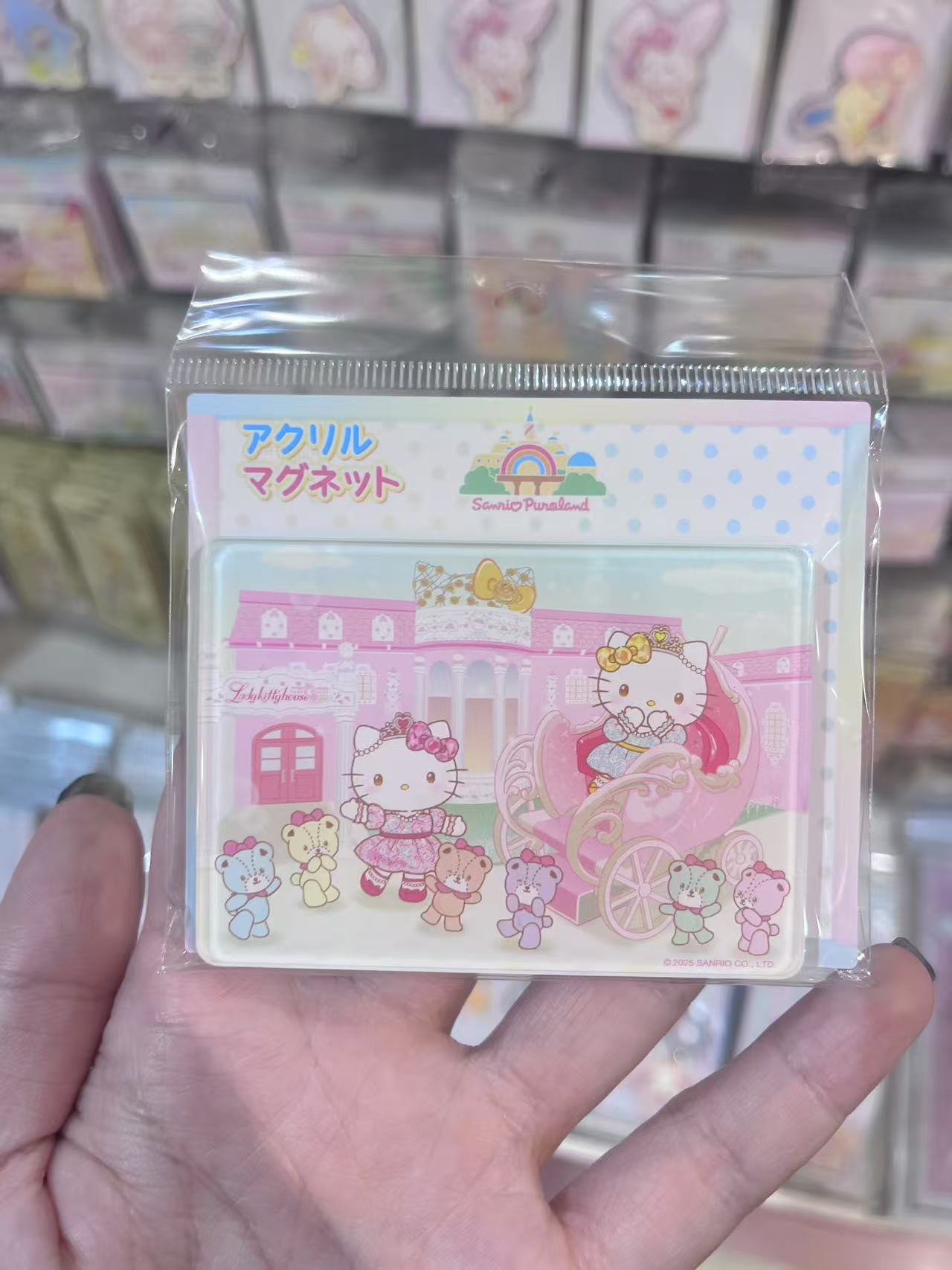 三丽欧 长方形 kt坐车 冰箱贴