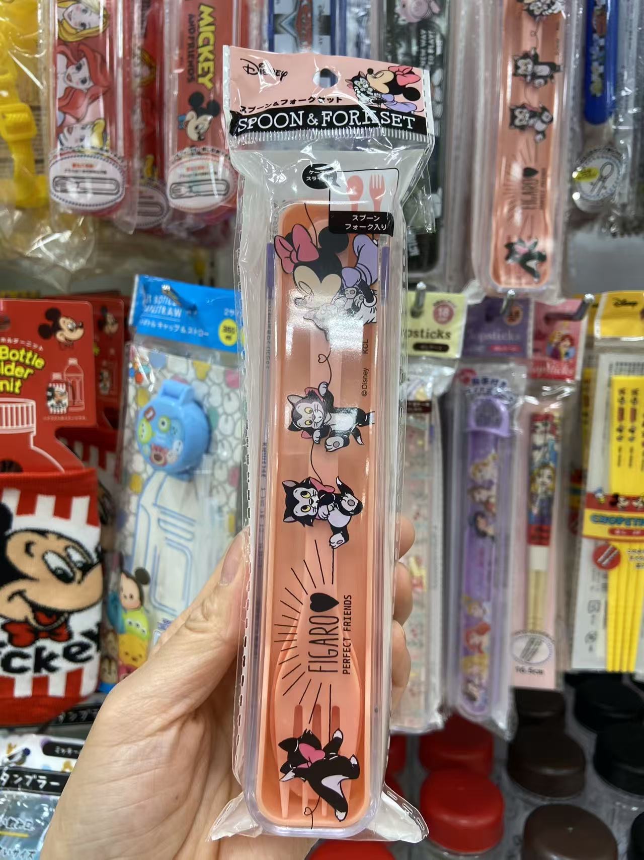 米妮猫咪 餐具盒