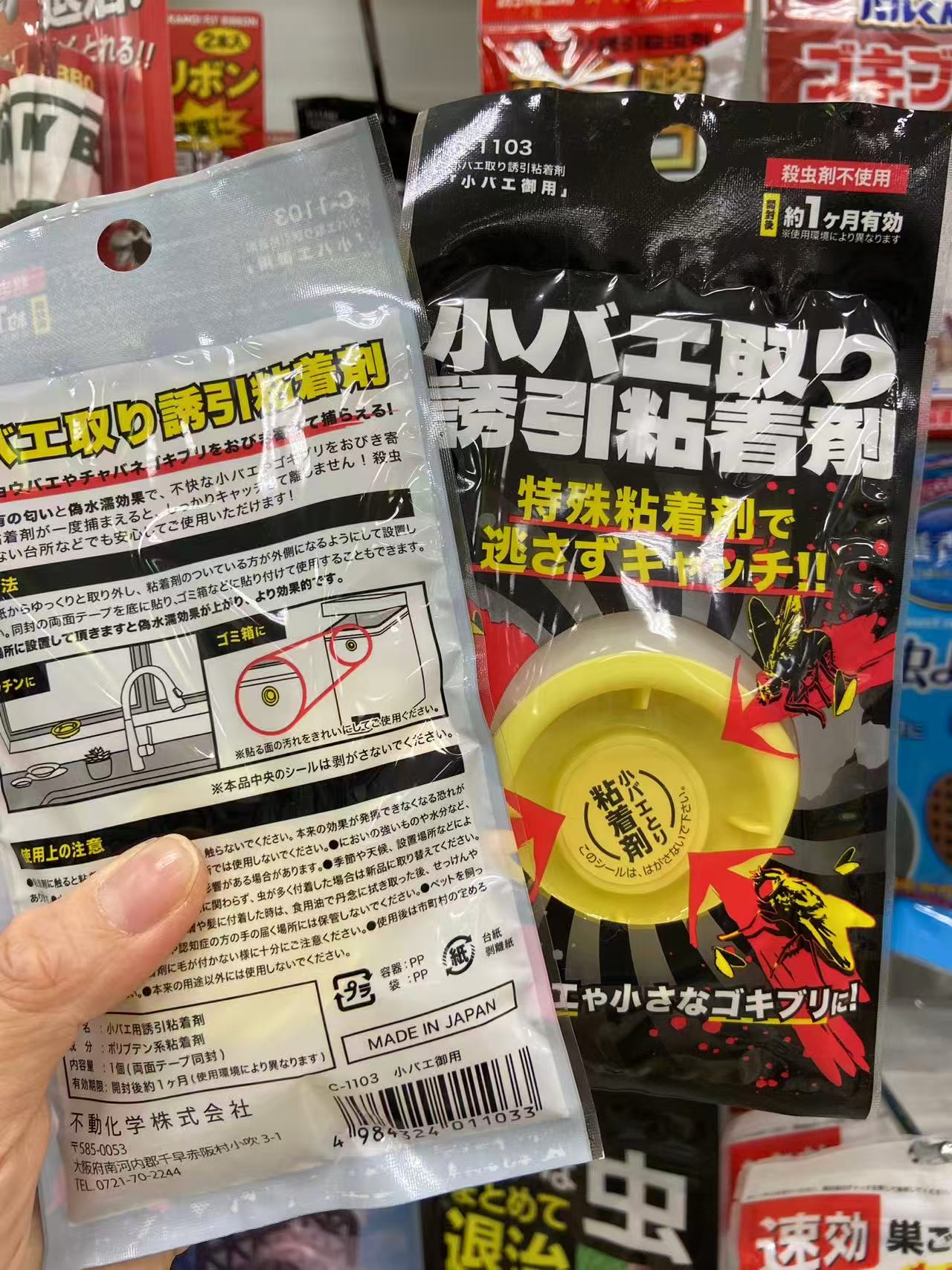 百元店蟑螂粘贴