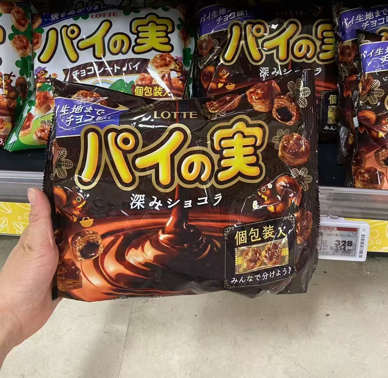 乐天巧克力面包