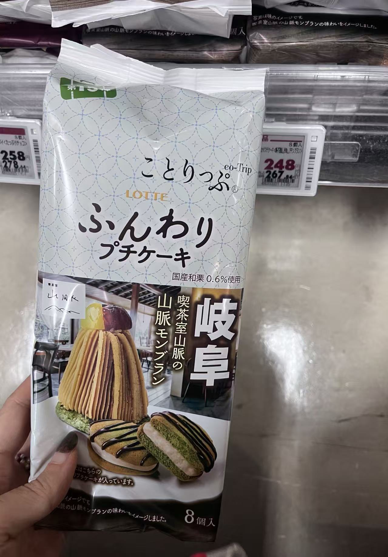 LOTTE   岐阜 夹心马卡龙饼干