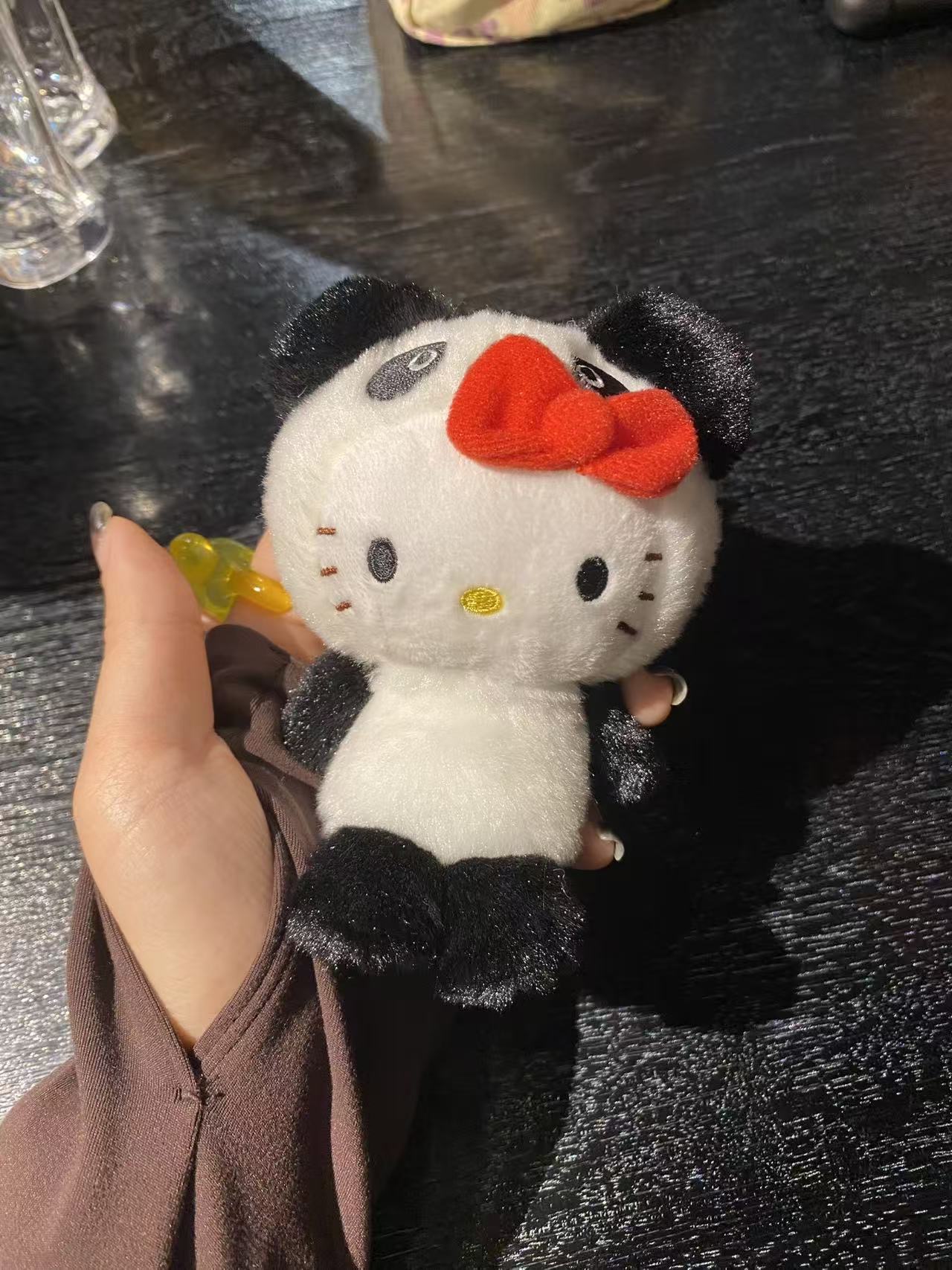 黑白色熊猫kt玩偶