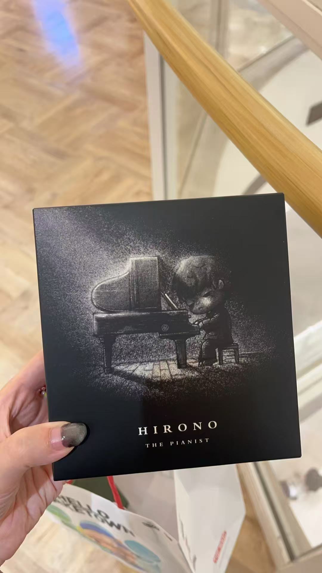 黑色 钢琴盒子 HIRONO THE PIANIST