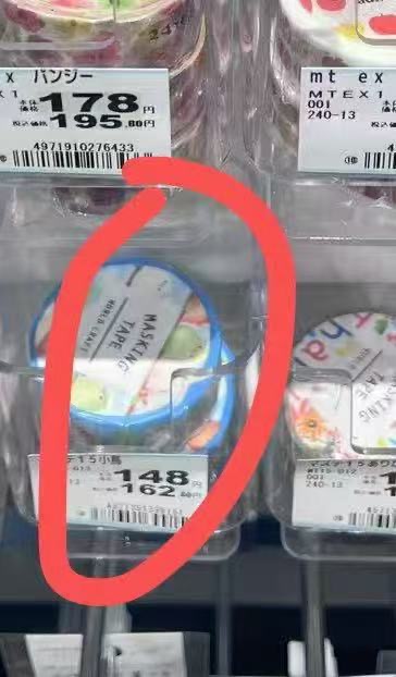 水果图案胶带