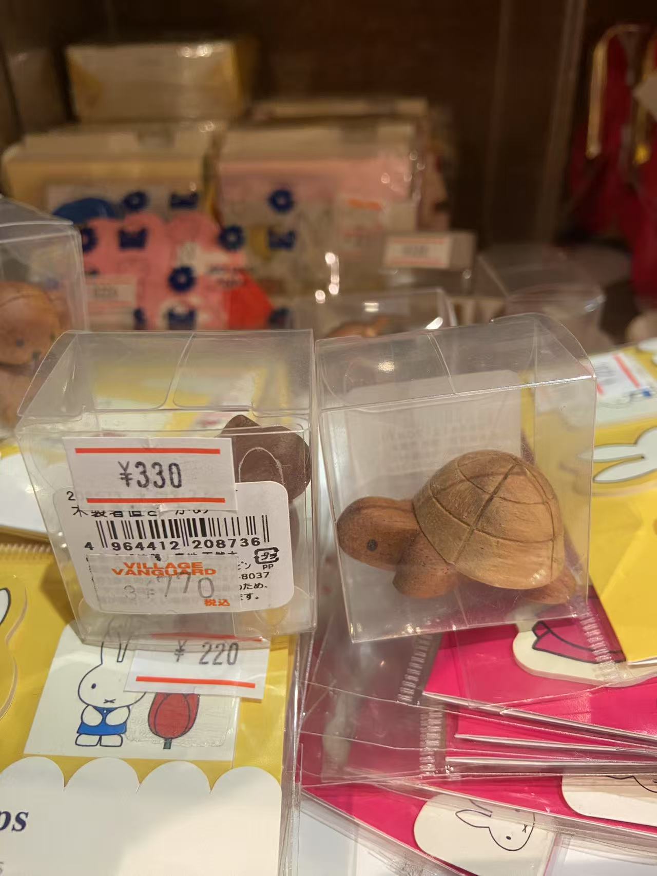 木头 小乌龟摆件 