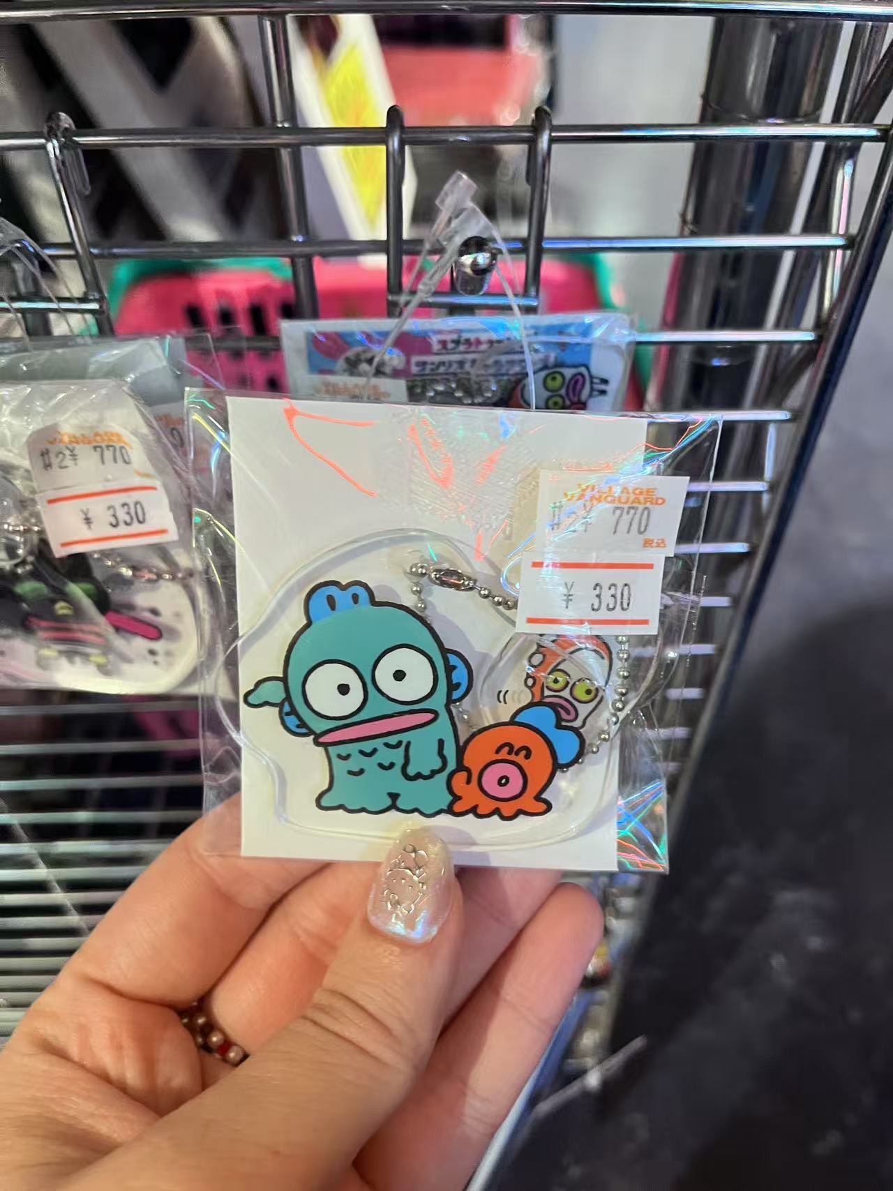 三丽欧 丑鱼亚克力挂件