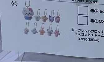 chiikawa联名乌萨奇玩偶 整盒10个挂件钥匙扣