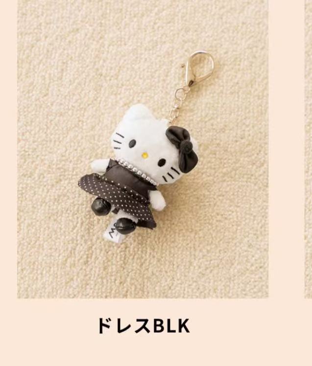 黑色波点连衣裙 戴项链kt  预售➕发货需要联系客服7月10号贩卖，不保单