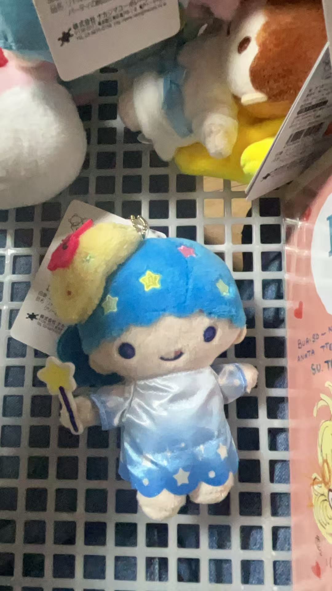 双子星头戴小帽子睡衣天使玩偶 挂件