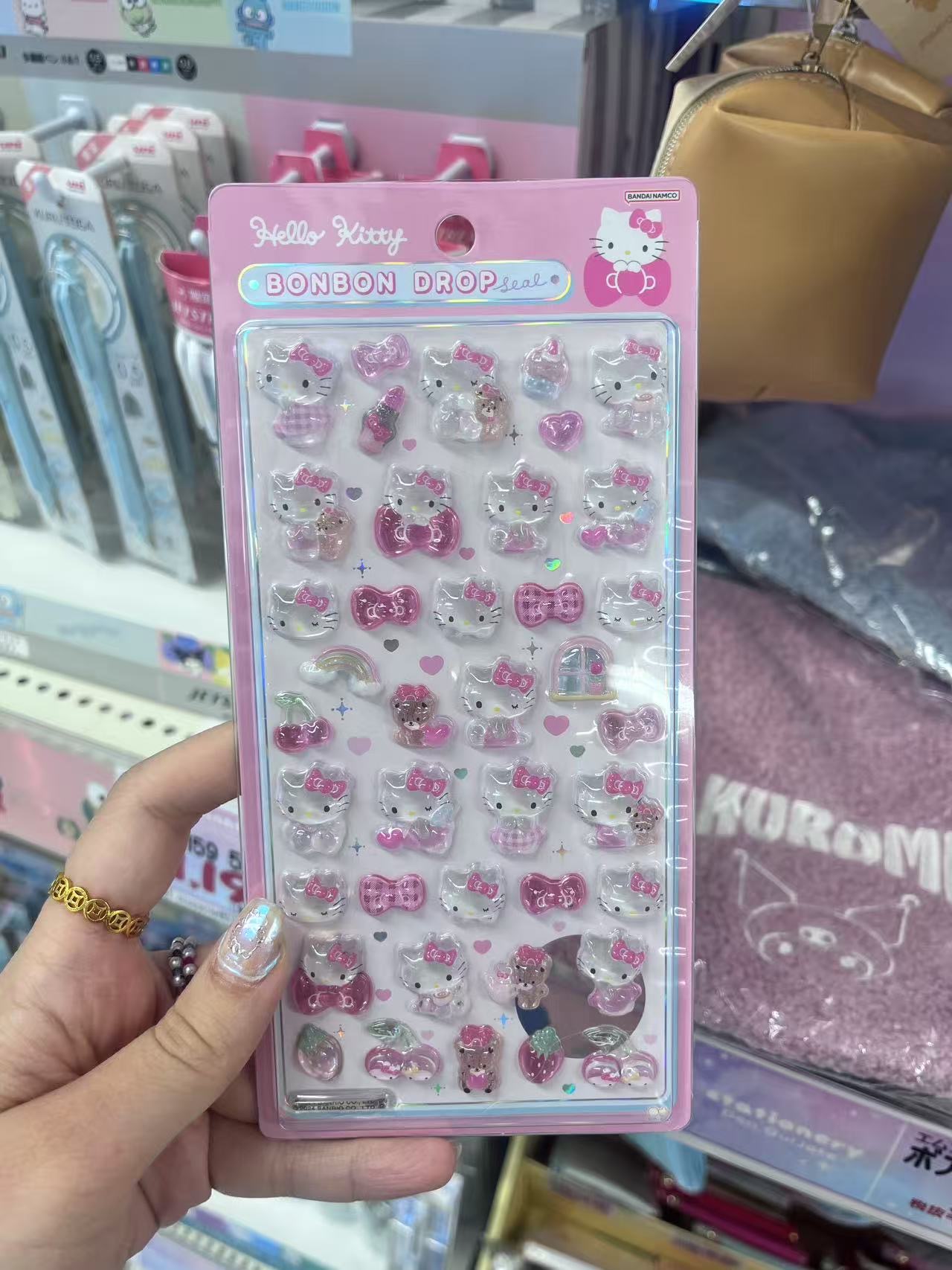 三丽鸥 kt造型立体贴纸