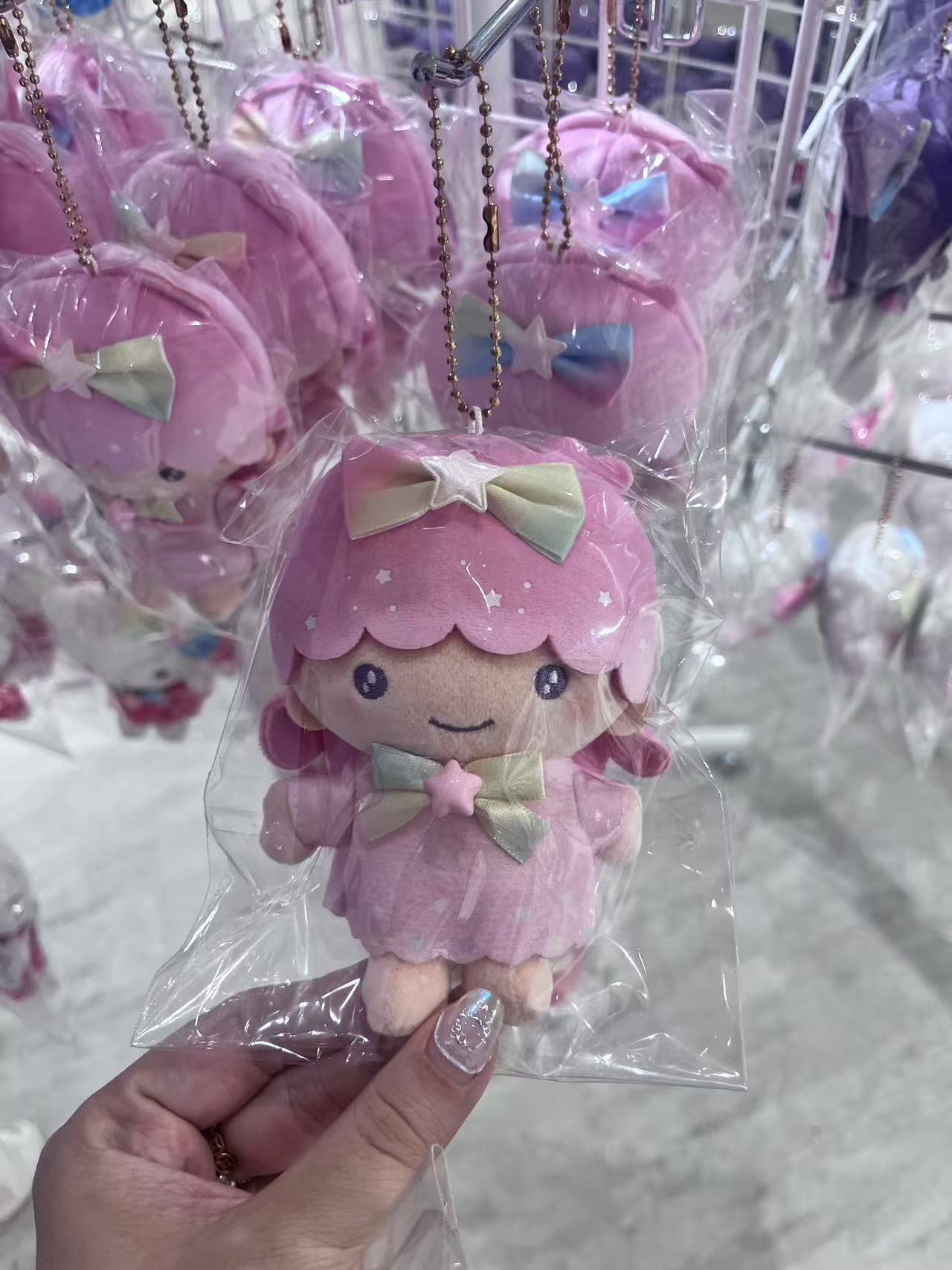 双子星 粉色宝宝 挂件
