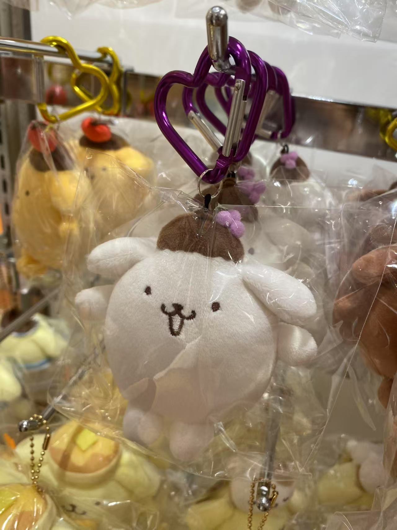 kts 白色布丁狗 挂件