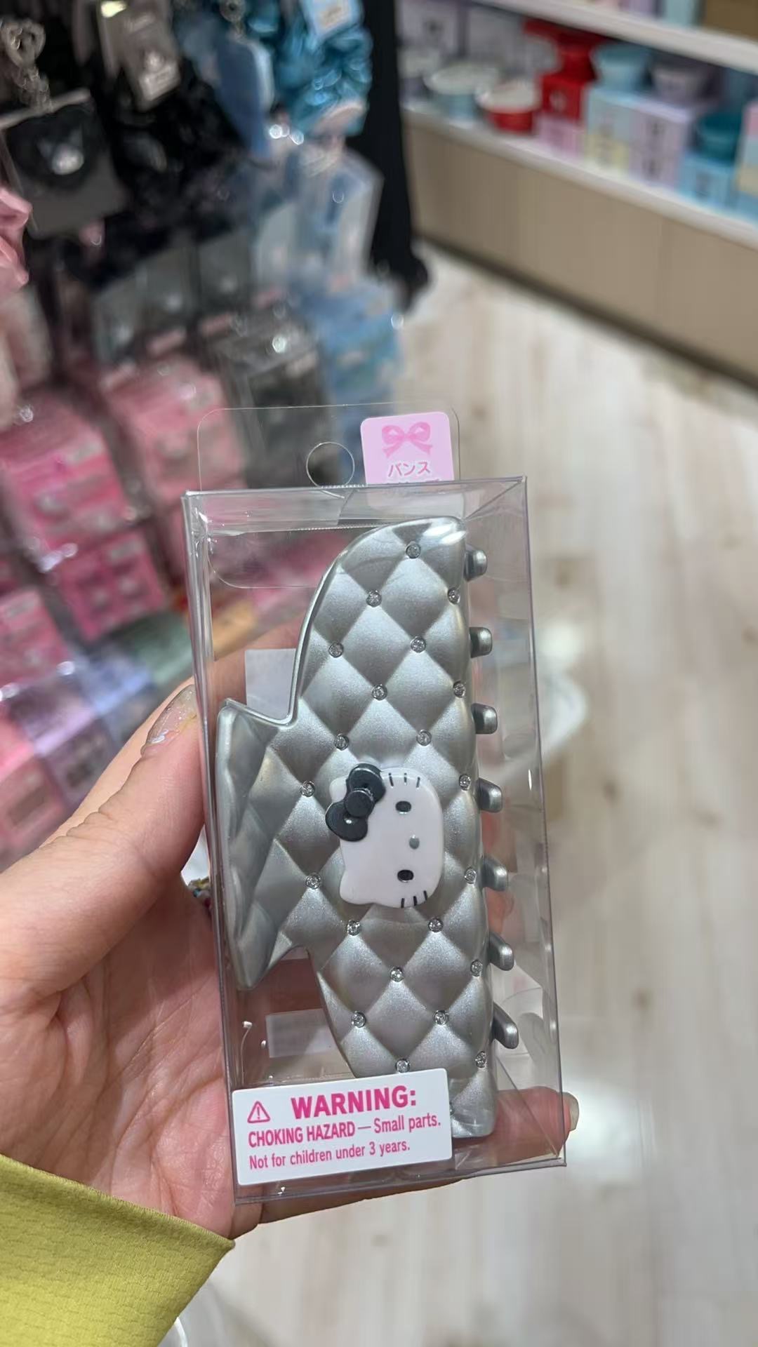 0711kt银色鲨鱼夹 发夹