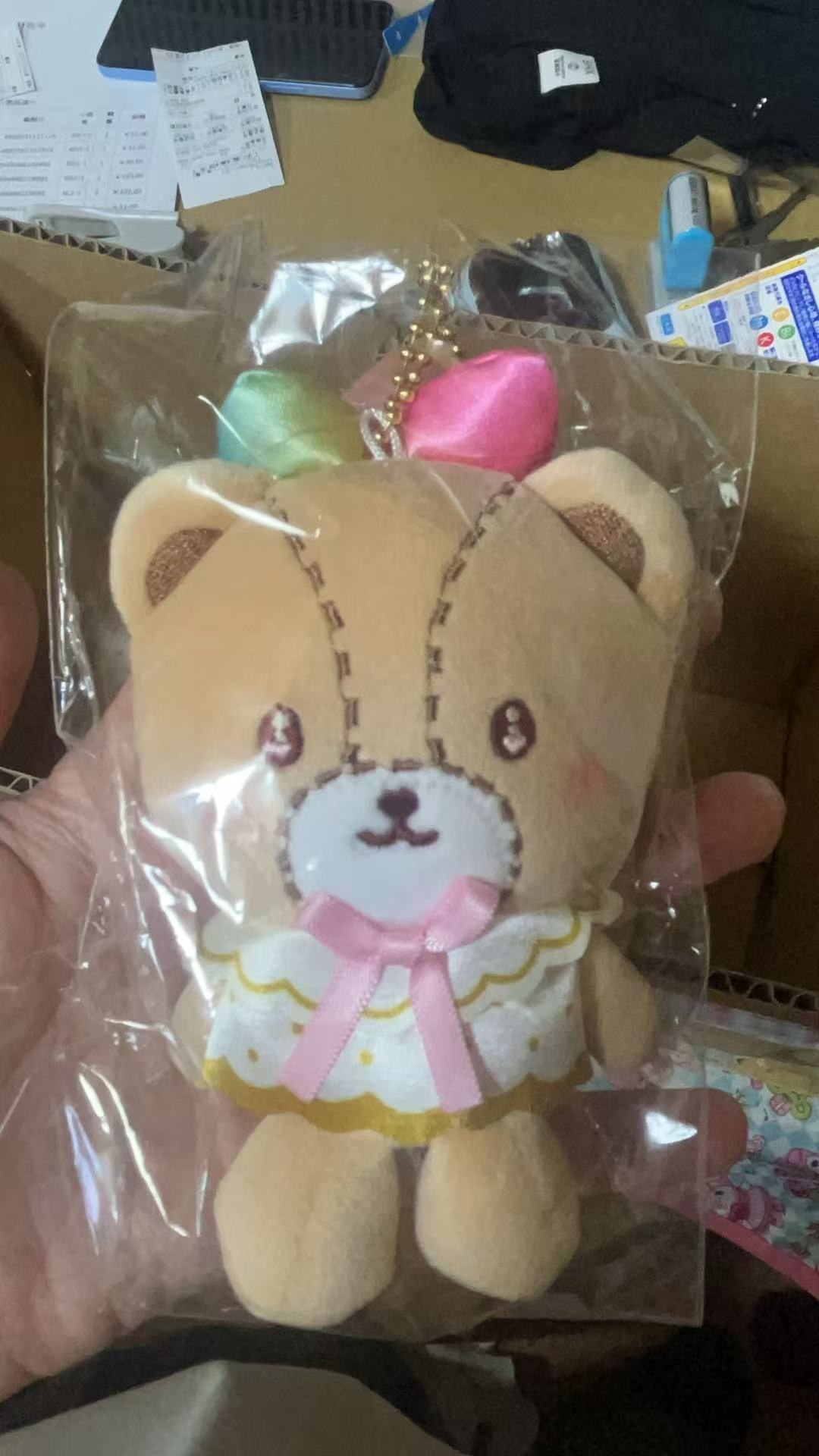 0717三丽鸥 小熊毛绒 挂件