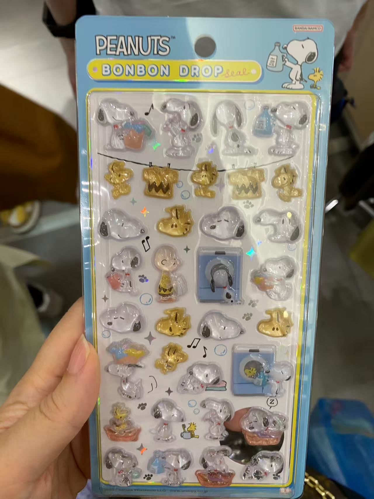 0721 史努比立体贴纸 