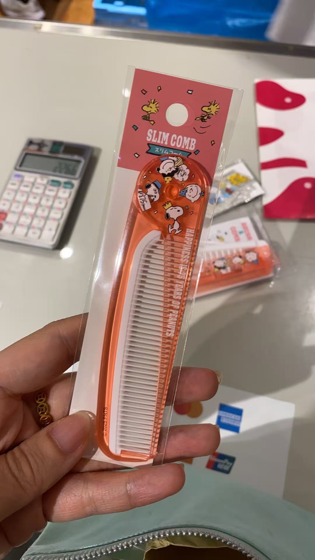 0721史努比一家人 木梳