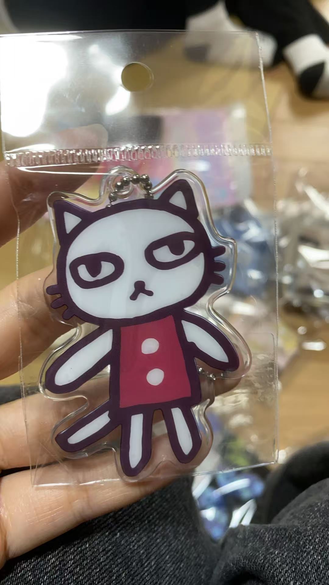 0723站立小猫 亚克力 挂件