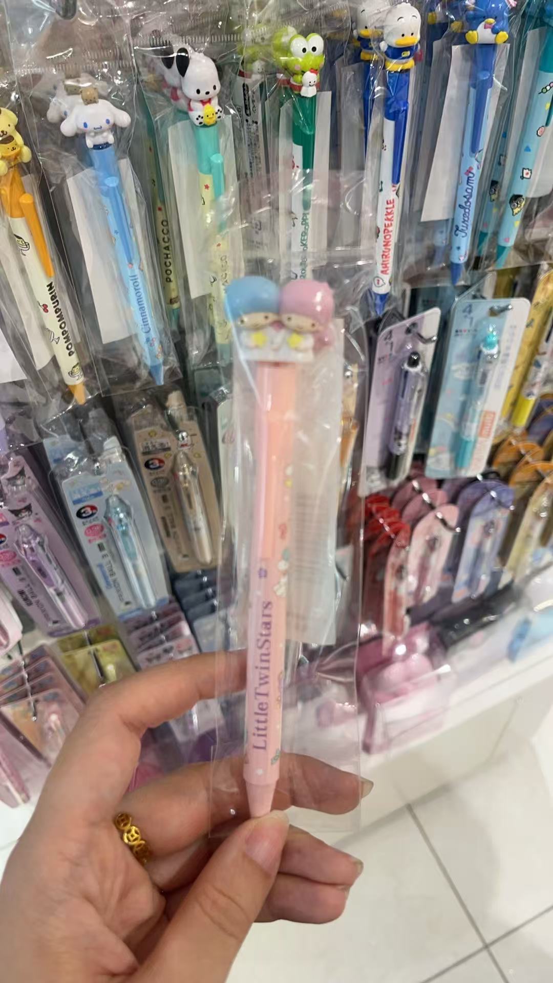 0727三丽鸥双子星粉色笔