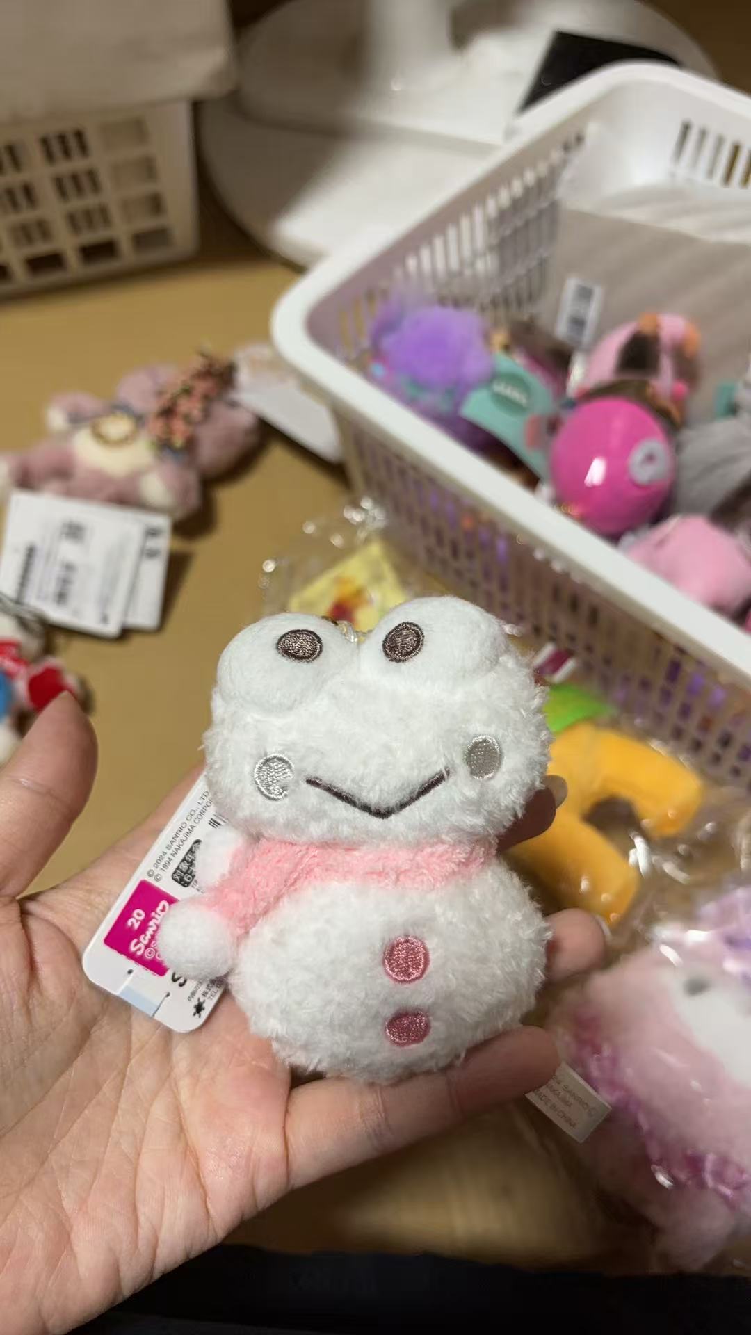 0802 三丽欧 雪人青蛙 挂件