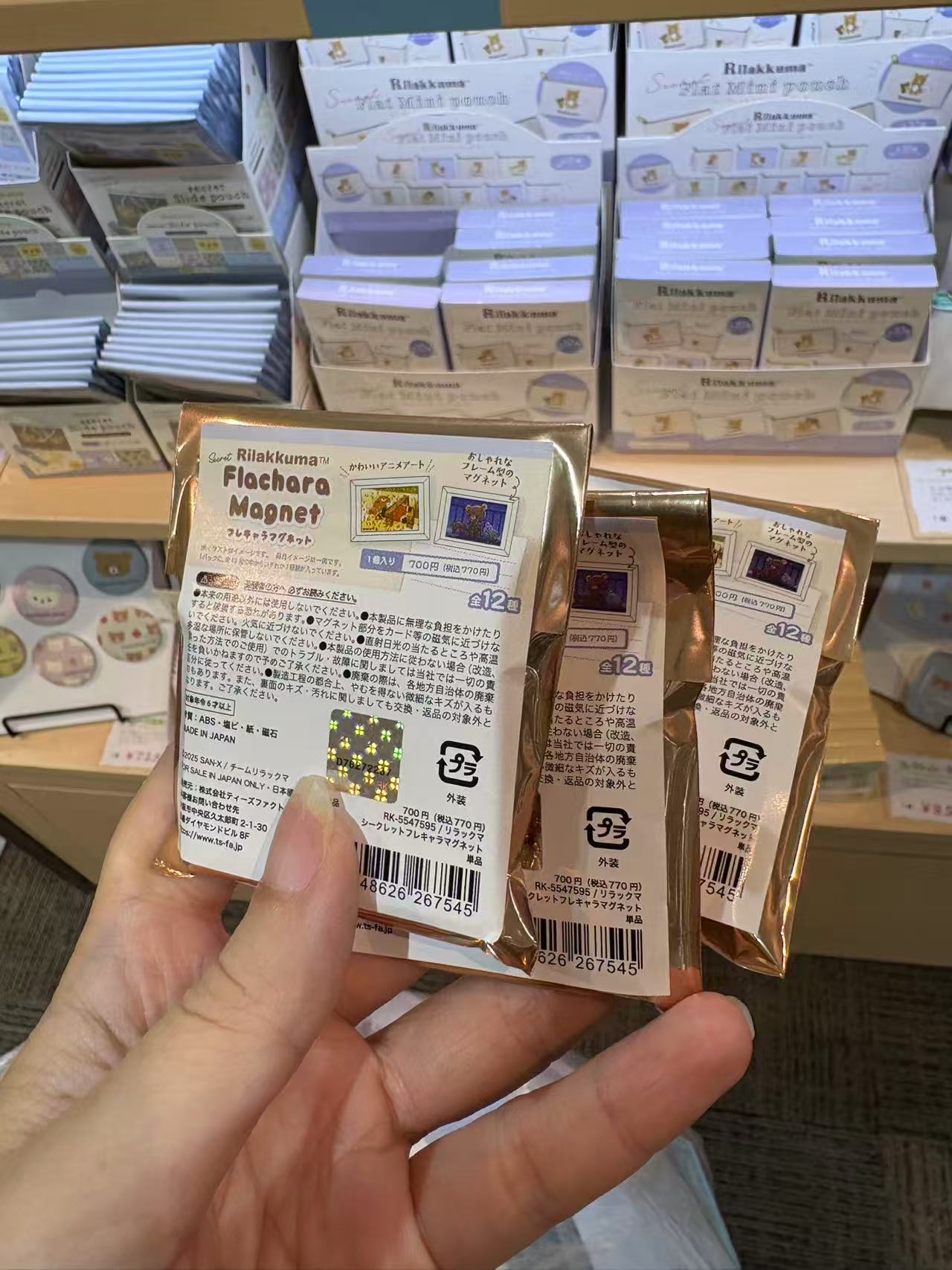 0827 轻松熊系列 冰箱贴盲盒