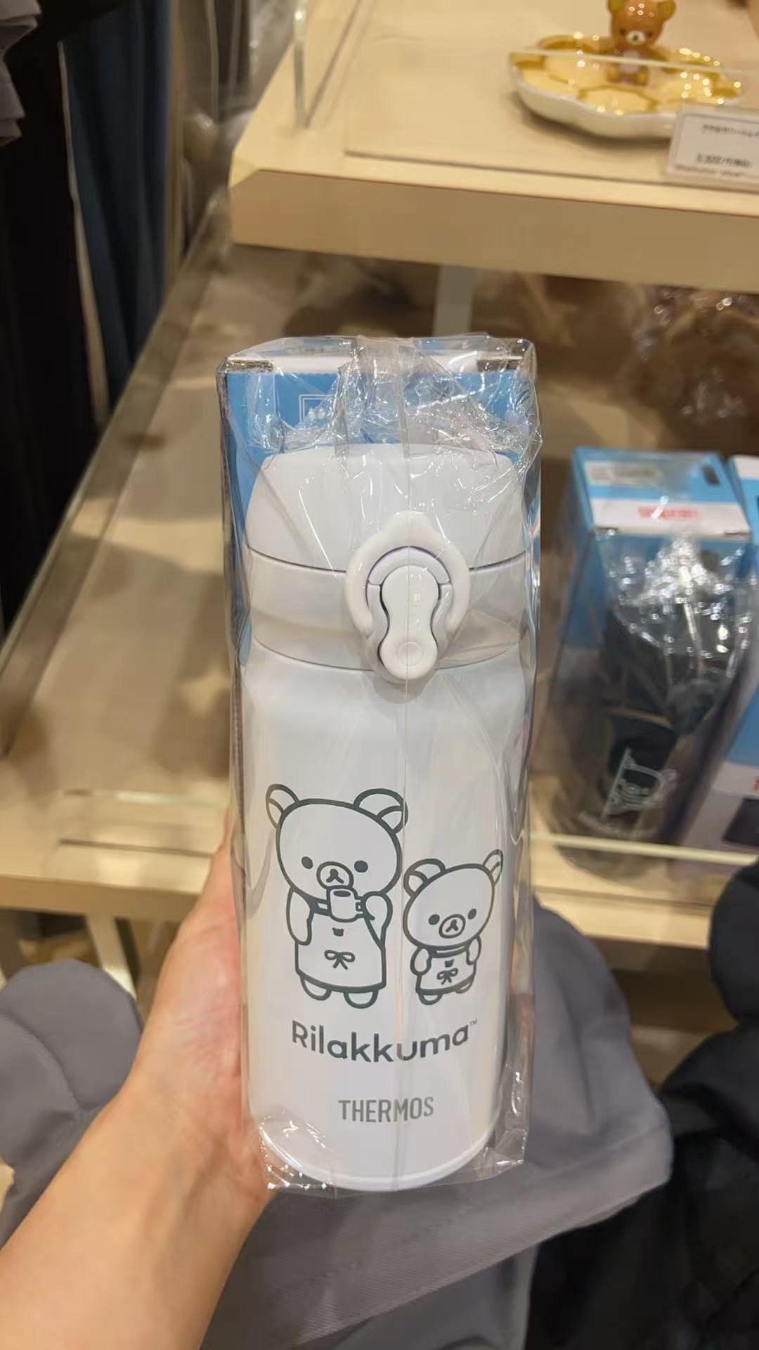 0903轻松熊 THERMOS 真空断熱 水杯350ml