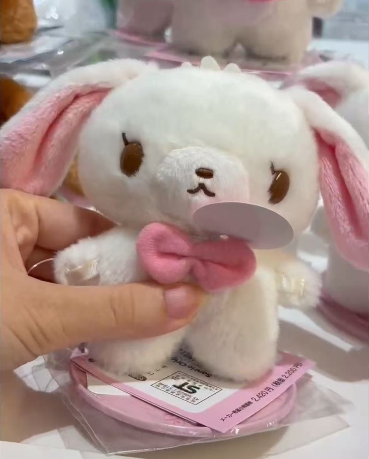 0910磁吸毛绒兔子