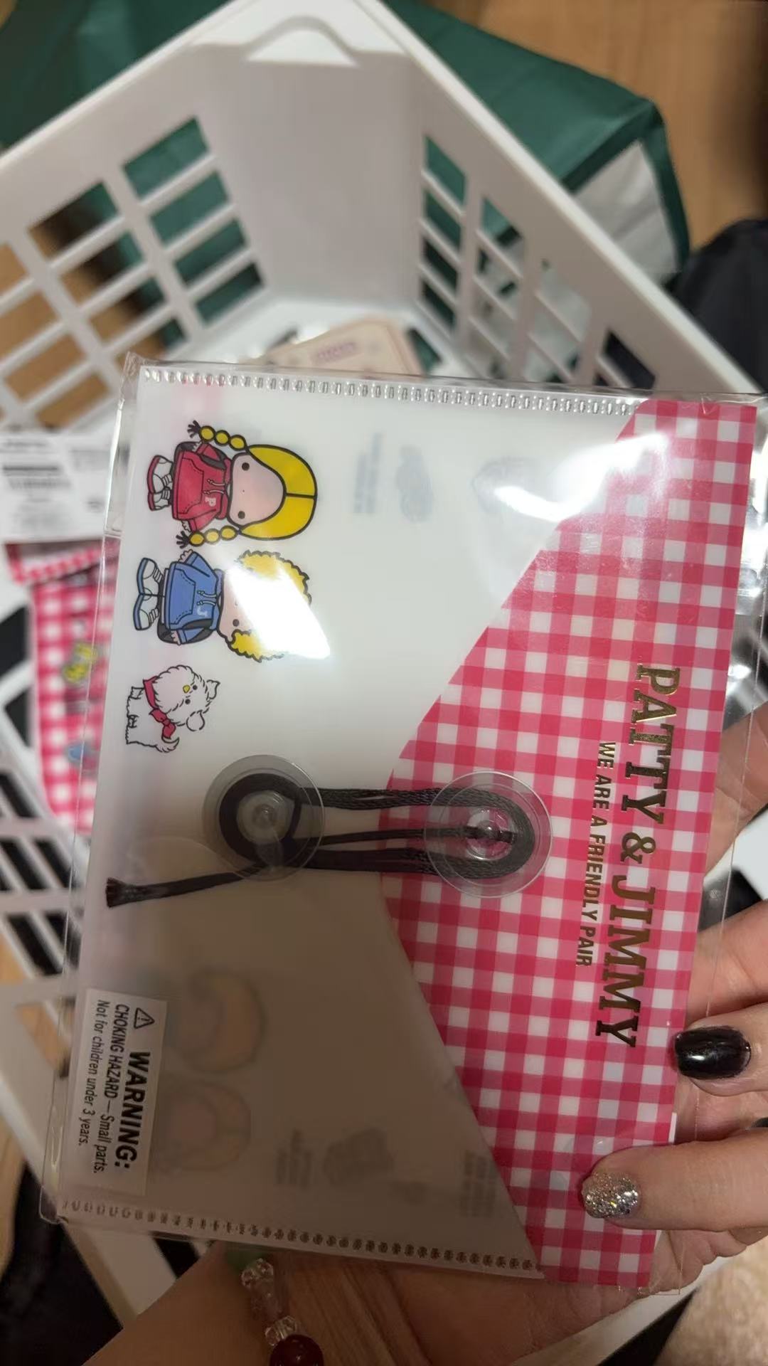 0918 三丽欧 红色格子 黄头发男孩女孩 信纸套装