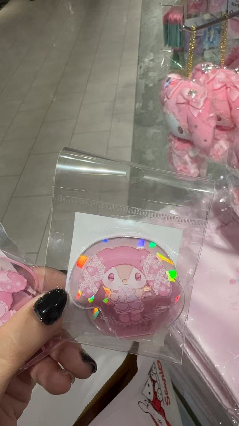 0919美乐蒂狐狸脸 彩虹 亚克力挂件