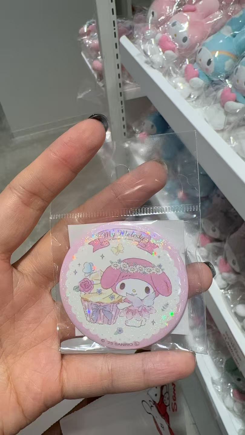 0919 三丽鸥 美乐蒂 蛋糕杯 徽章