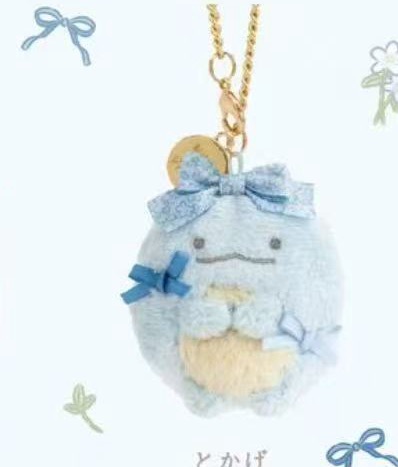 1004 MDF 角落生物 蓝色水龙 蓝色蝴蝶结 挂件