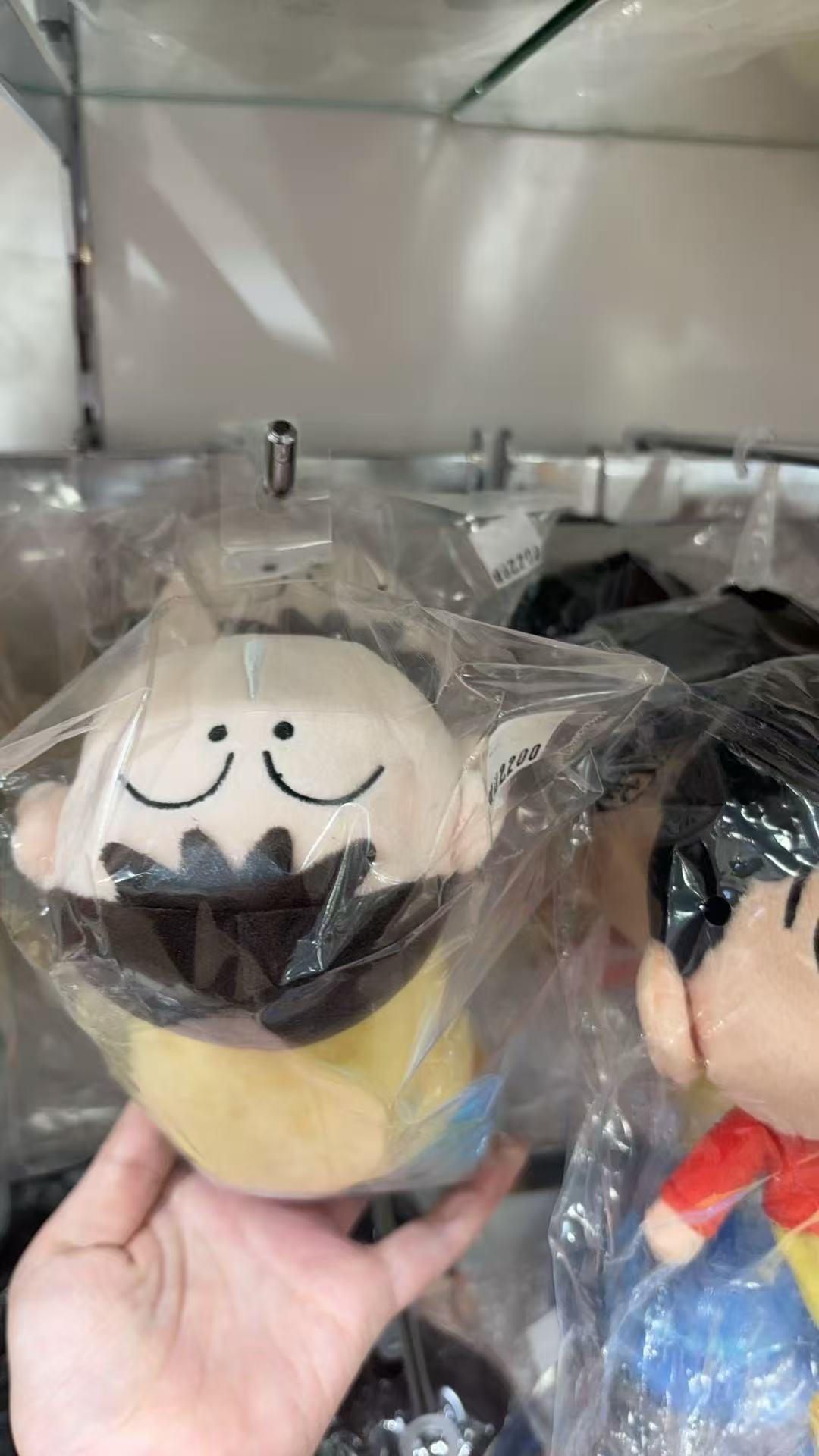 0922 蜡笔小新 黑头发黄上衣蓝裤子 阿呆 玩偶