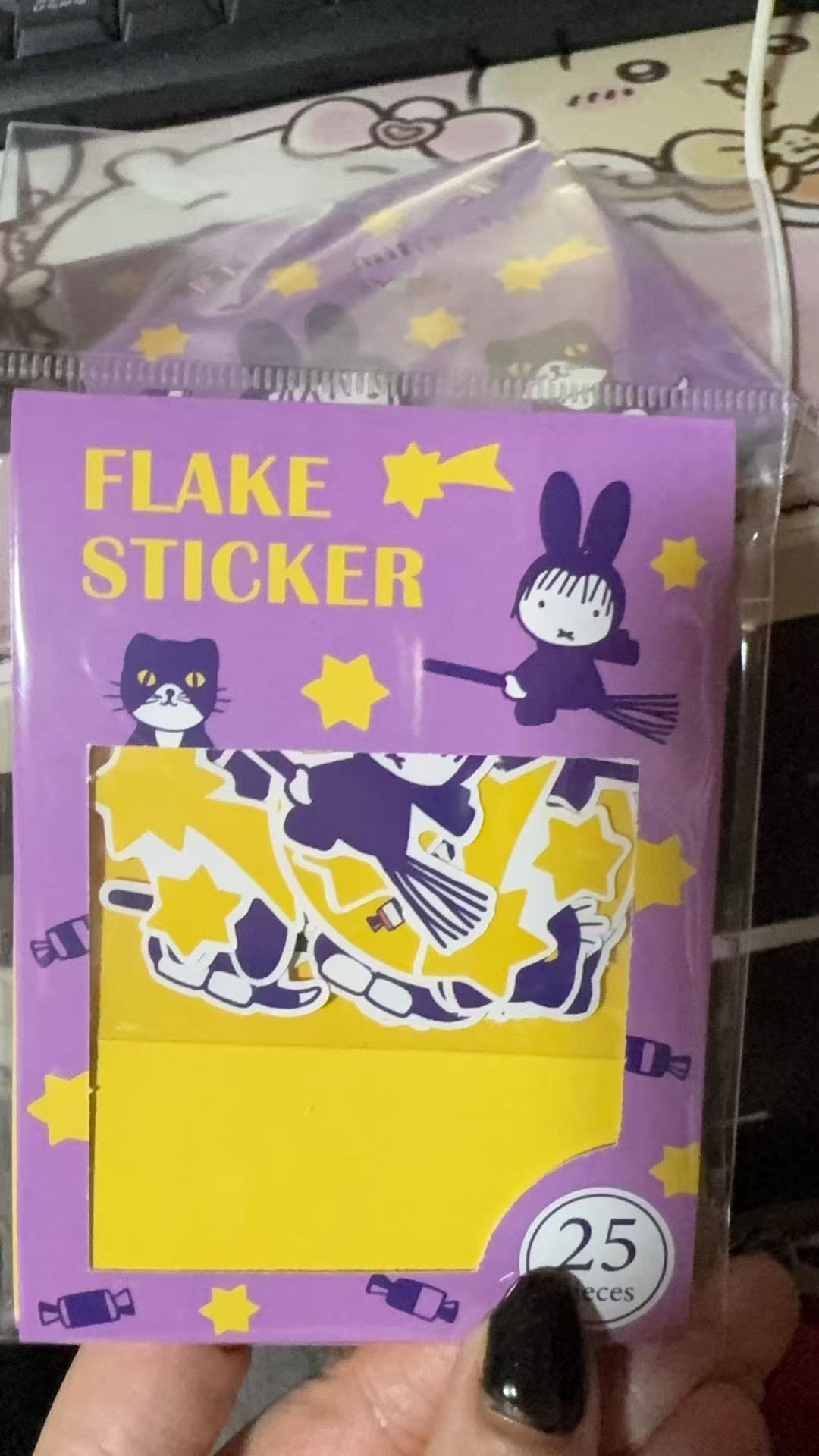 0923女巫 米菲兔便 贴纸