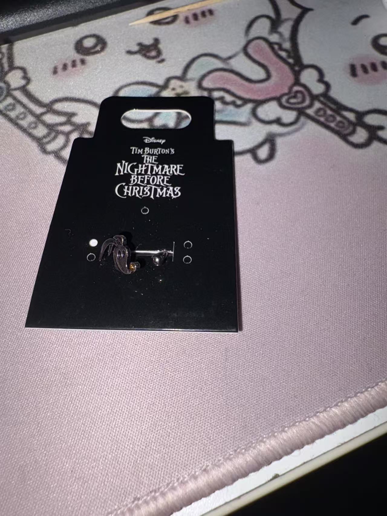 0926 Disney 黑色 小动物三个毛 戒指 