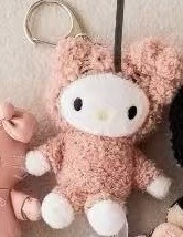 1001 三丽鸥 粉色套 kt毛绒挂件