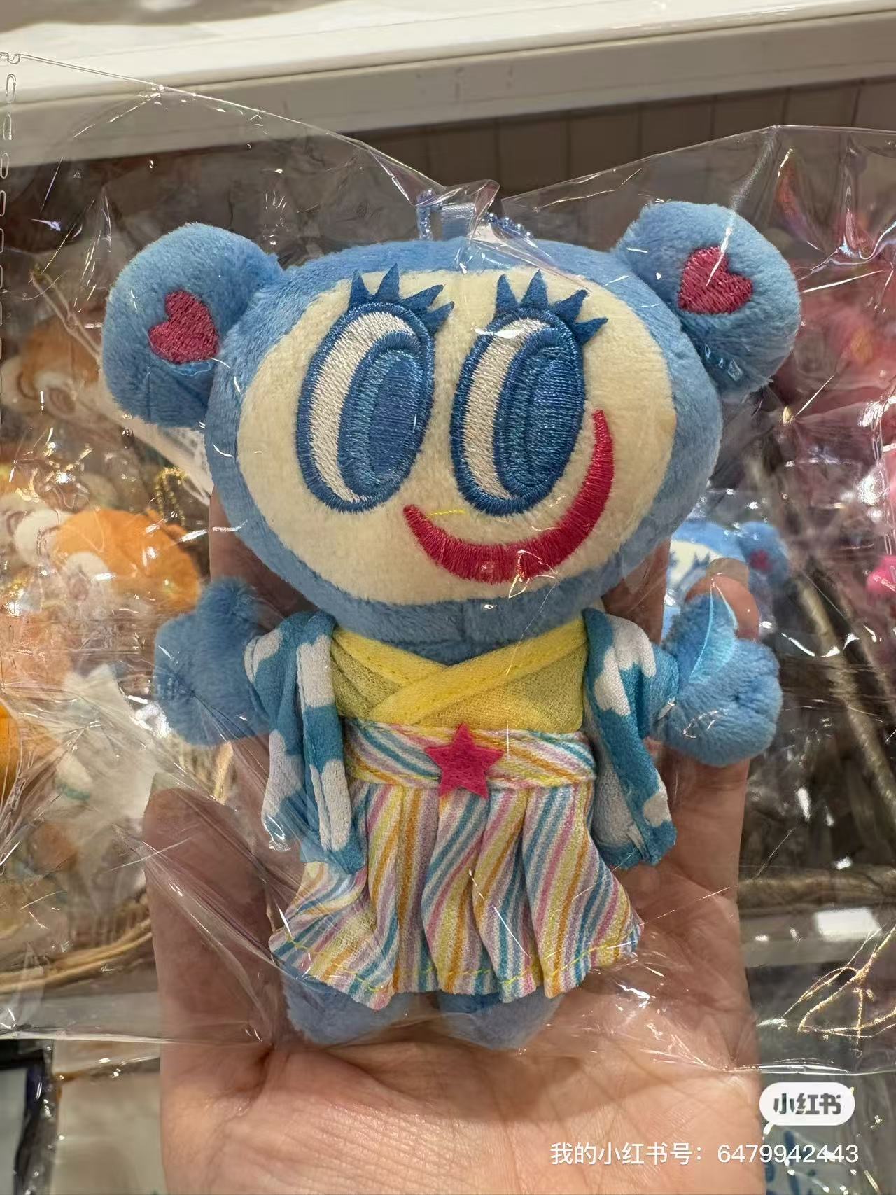 1003 Angel blue 天使蓝 穿浴服 毛绒挂件