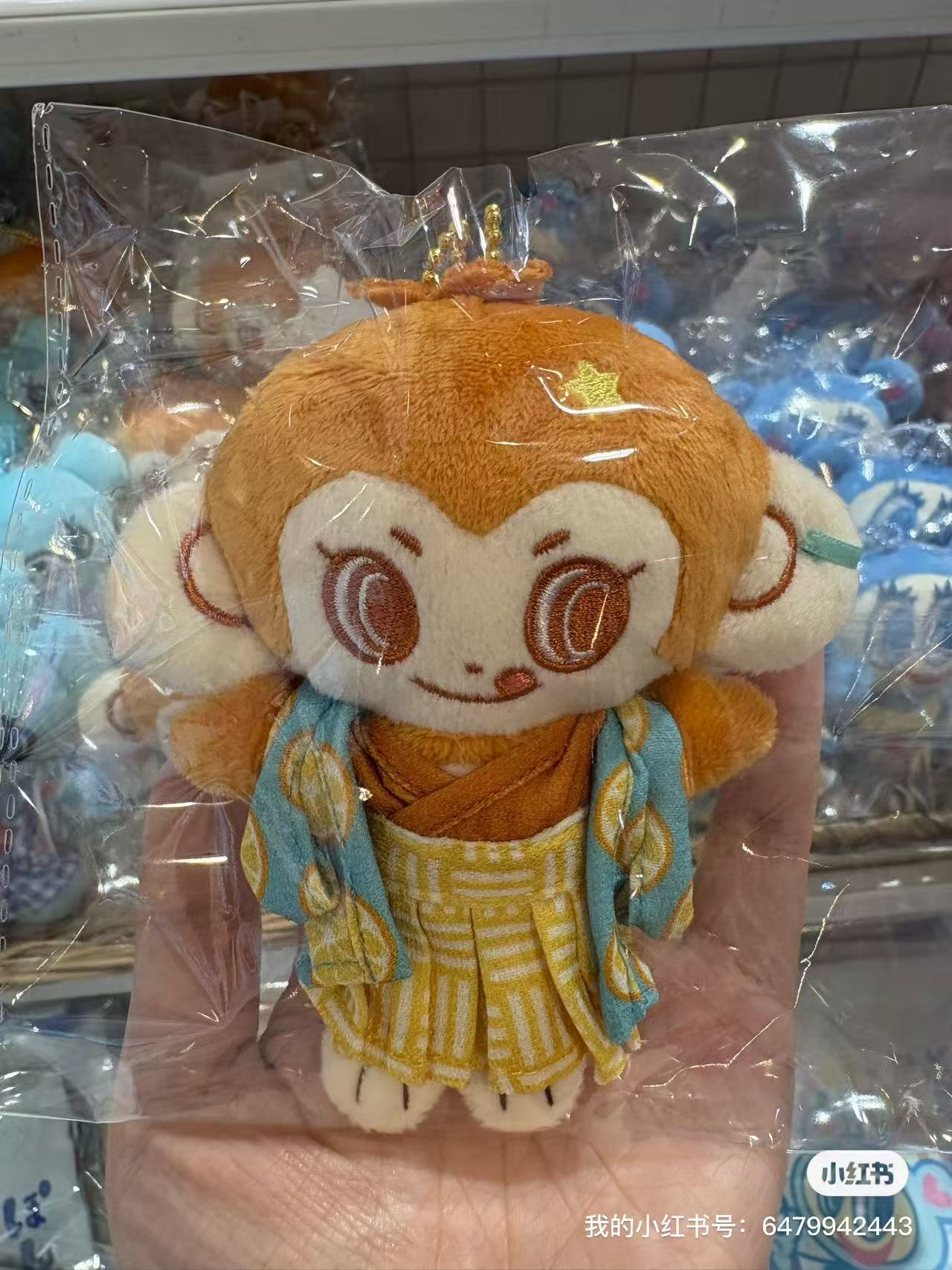 1003 mezzo piano 浴衣 猴子 毛绒挂件