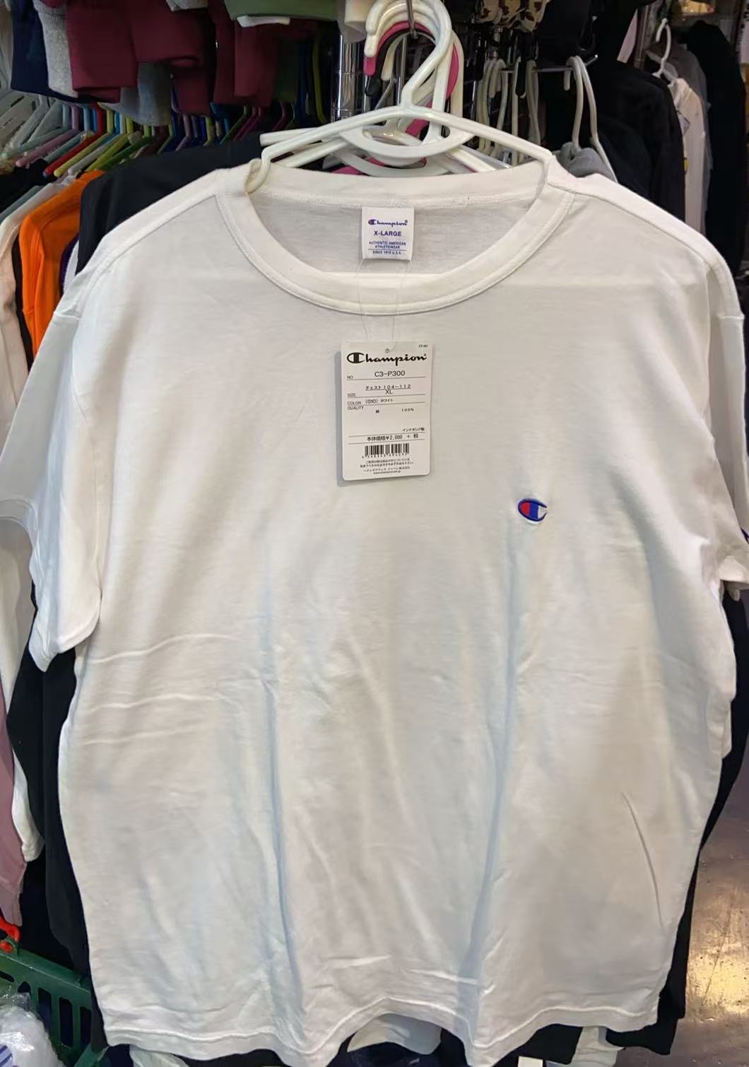 1010 Champion 冠军 白色t 短袖 XL码