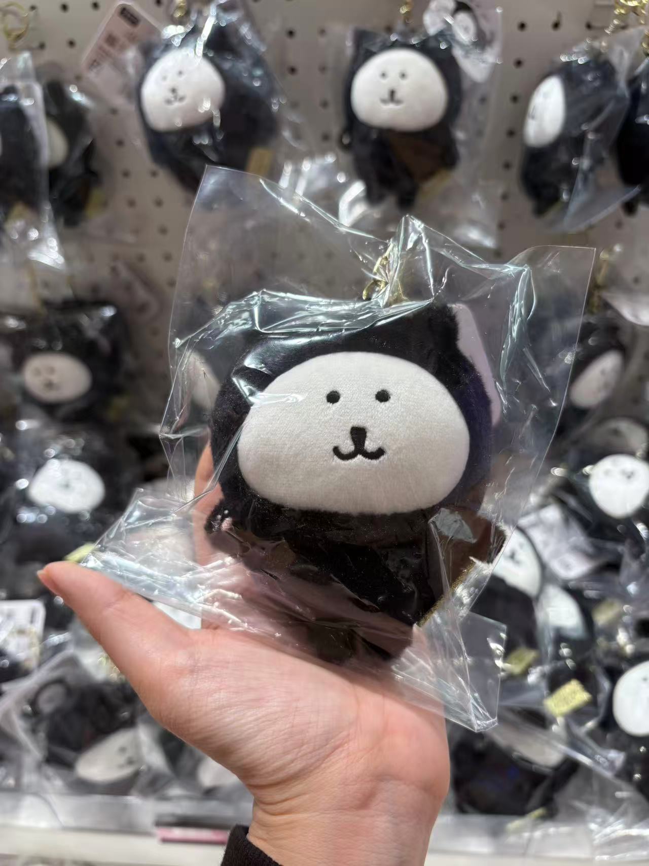 1012 自嘲熊 限定黑猫自嘲熊 毛绒挂件