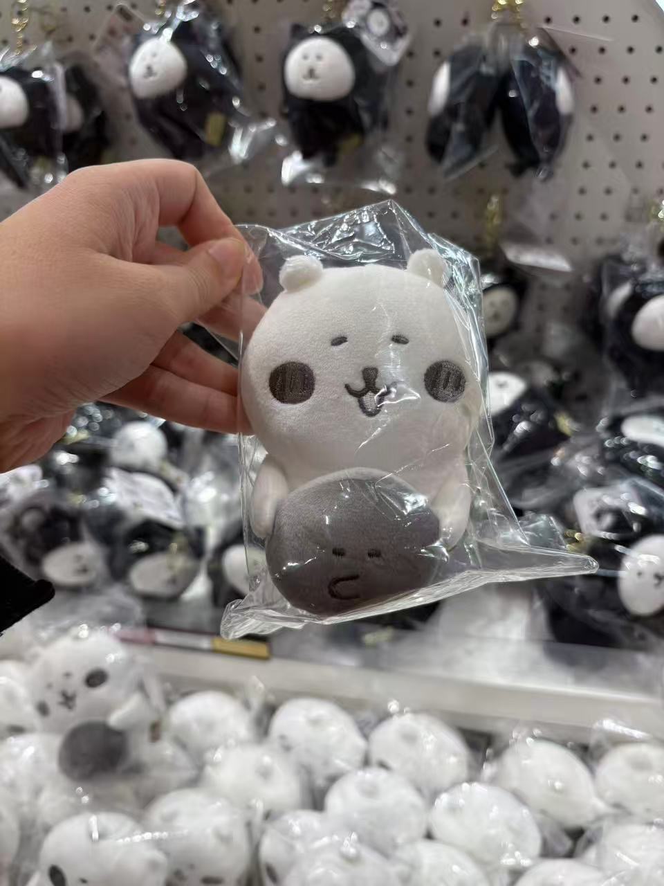 1012 自嘲熊 素描熊 毛绒挂件