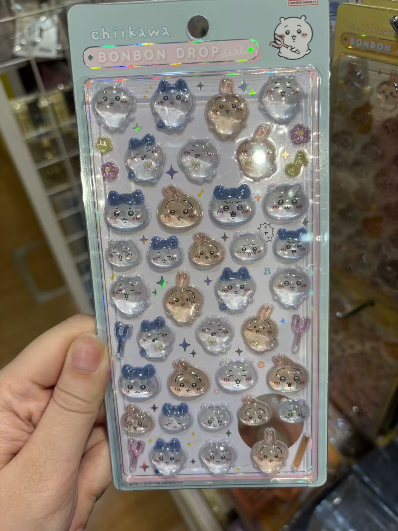 1016 吉伊小八 彩色3d 塑料冰箱贴