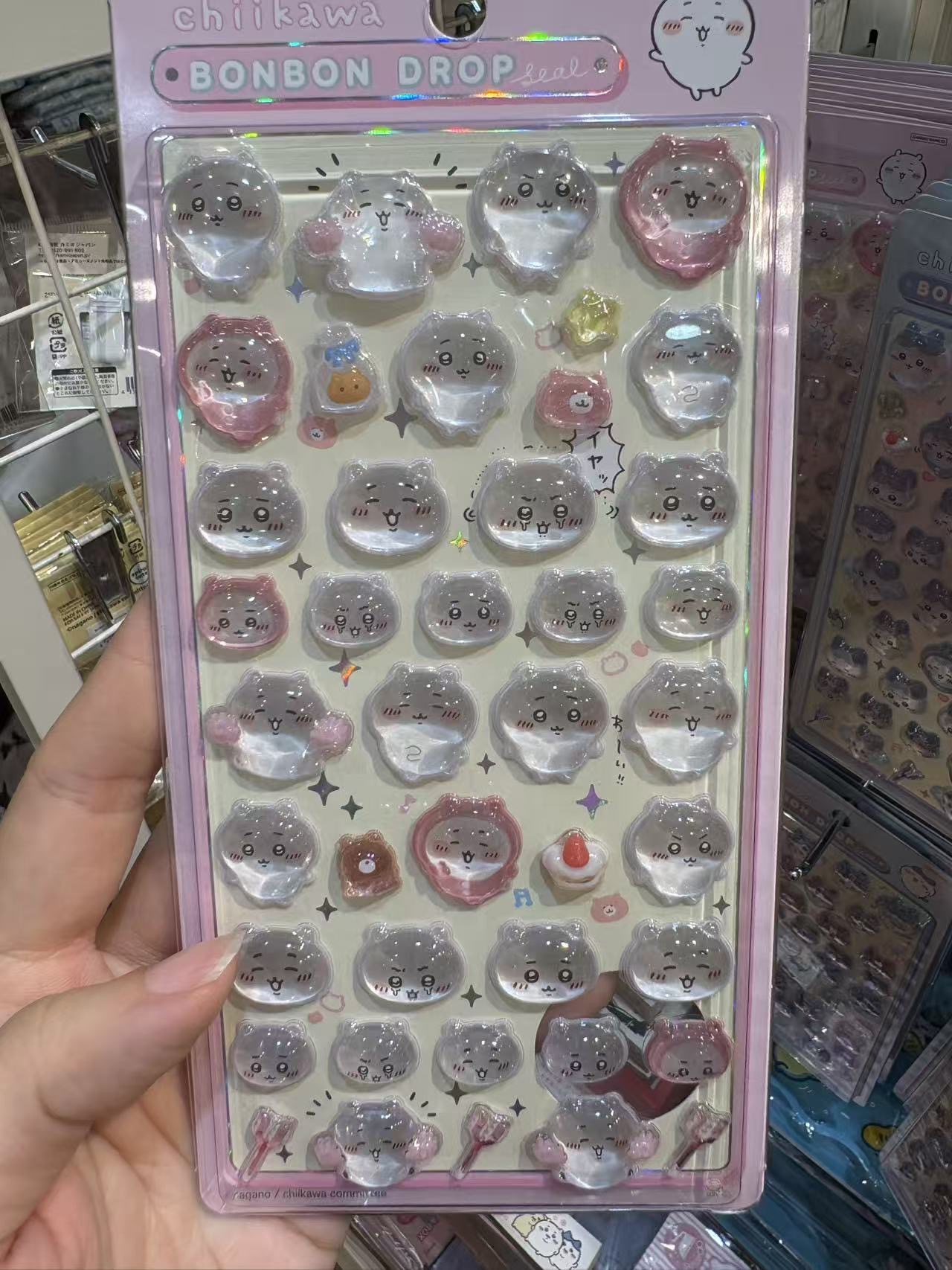 1016 吉伊 透明3d 塑料冰箱贴