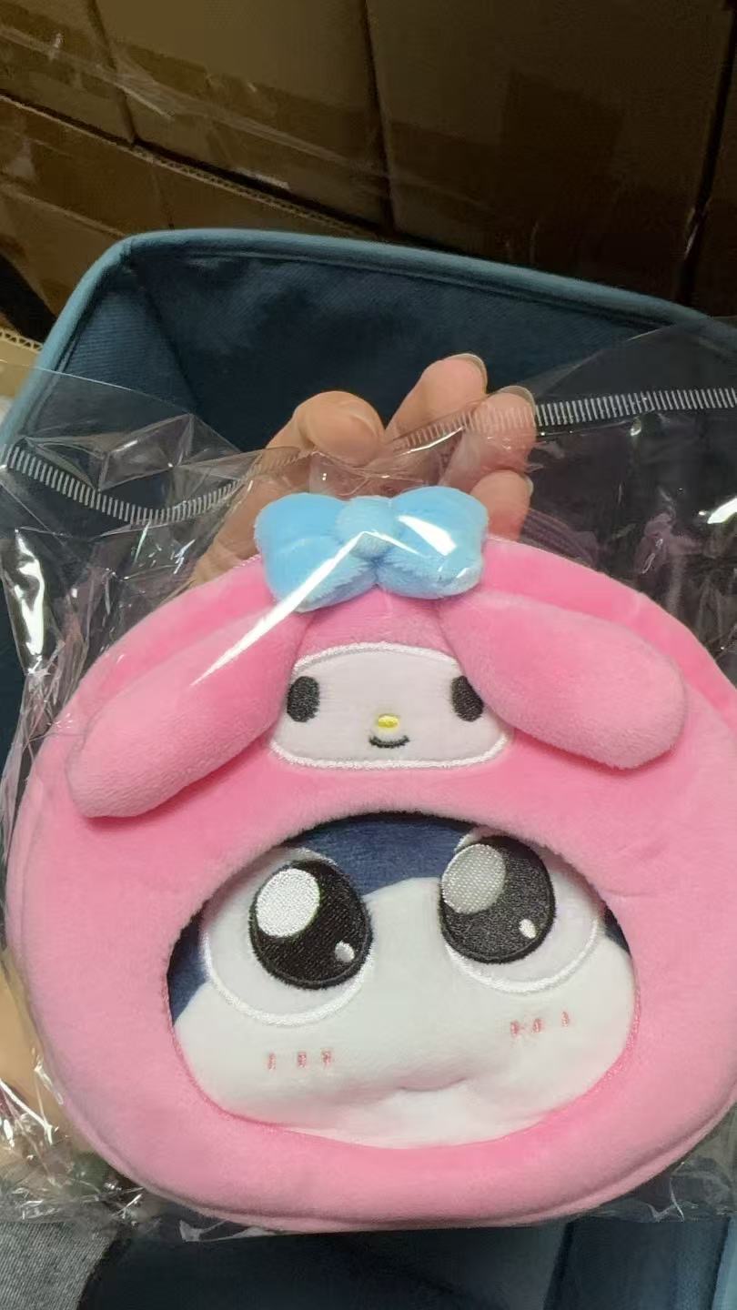 1018 三丽鸥 美乐蒂 粉色圆形收纳