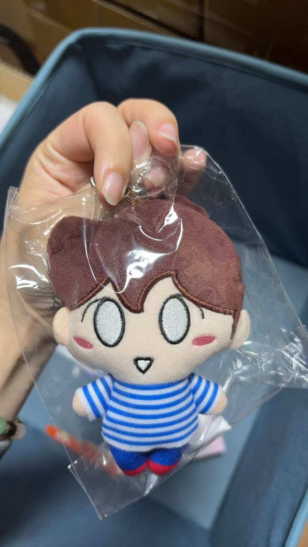 1018我们这一家 橘子毛绒挂件